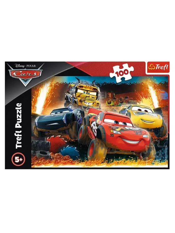 Пазлы для детей 4 5 6 лет 100 элементов Тачки 3