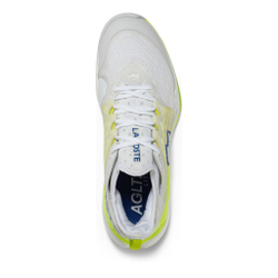 Мужские теннисные кроссовки Lacoste AG-LT Lite All Court Shoe Men - White, Neon Yellow
