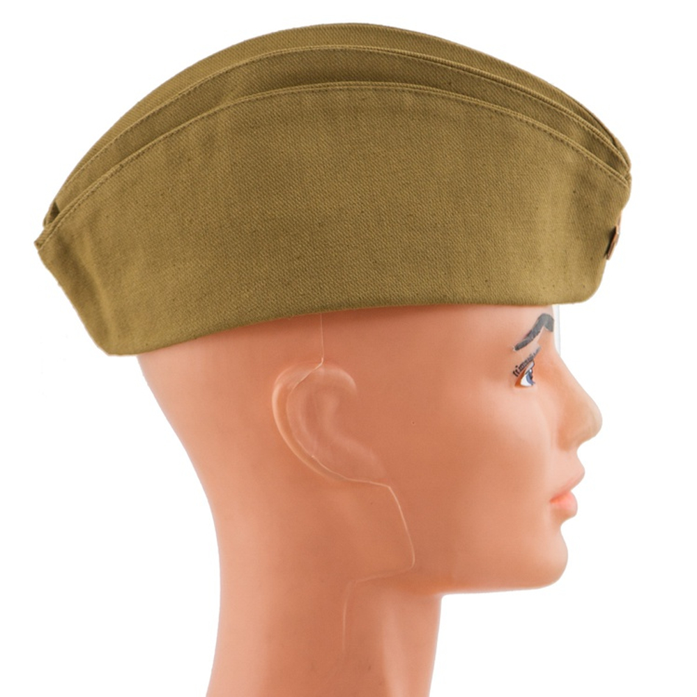 Военная пилотка со звездой из текстиля, размер 54-56