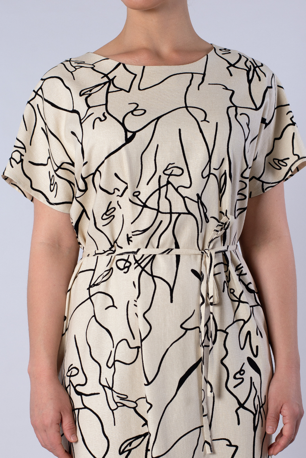 Платье женское 3946АПБ, Абстракция #363Абв053946АПБ