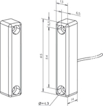 Магнитные контакты (герконы) 10365