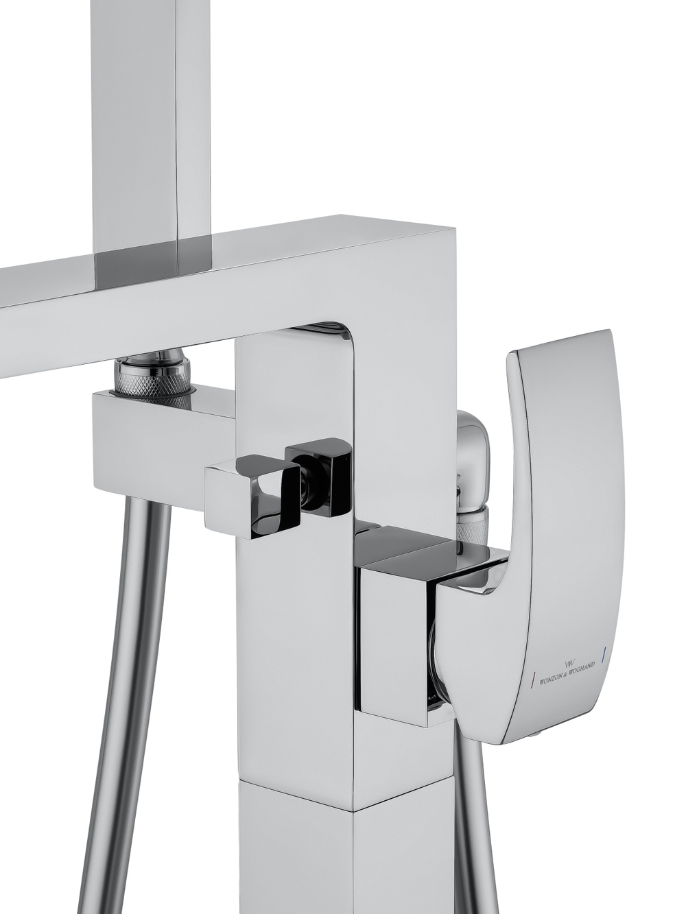 Смеситель для ванны напольного монтажа WONZON & WOGHAND FIT, Хром (WW-88649009-CR)