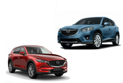 Газовые упоры капота штатные для Mazda СХ-5 (KF), 2011-, 2015-, 2017-, 8300-77-1158