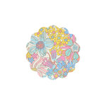 Подставки под стаканы многоразовые "Liberty", композитное дерево, 6 шт.