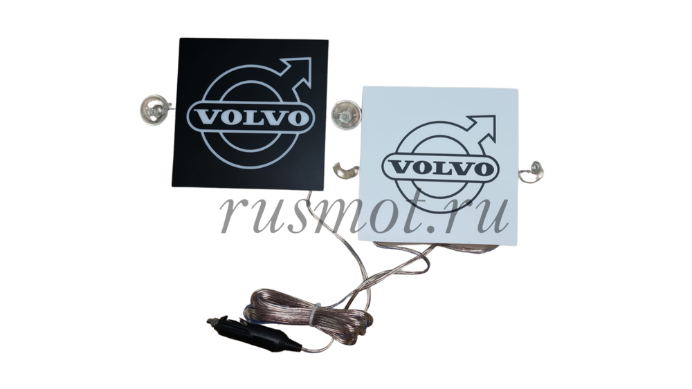 Светодиодная табличка двойная ПРЕМИУМ 24V 15х15 VOLVO