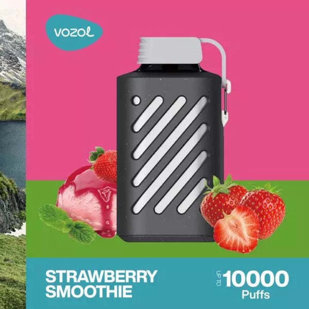 VOZOL GEAR 10000 - Strawberry Smoothie (5% nic)