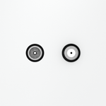 Розетка телевизионная встраиваемая VOLTUM S70 оконечная TV+SAT, (белый матовый)