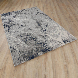Ковер ALMIRA 0.8*1.5 дизайн GR734 GREY/N.BLUE