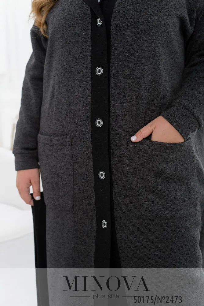 Кардиган 2473-графит Minova