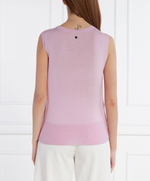 Хлопковый топ Marc Cain - лавандовый (WC 61.05 M73)