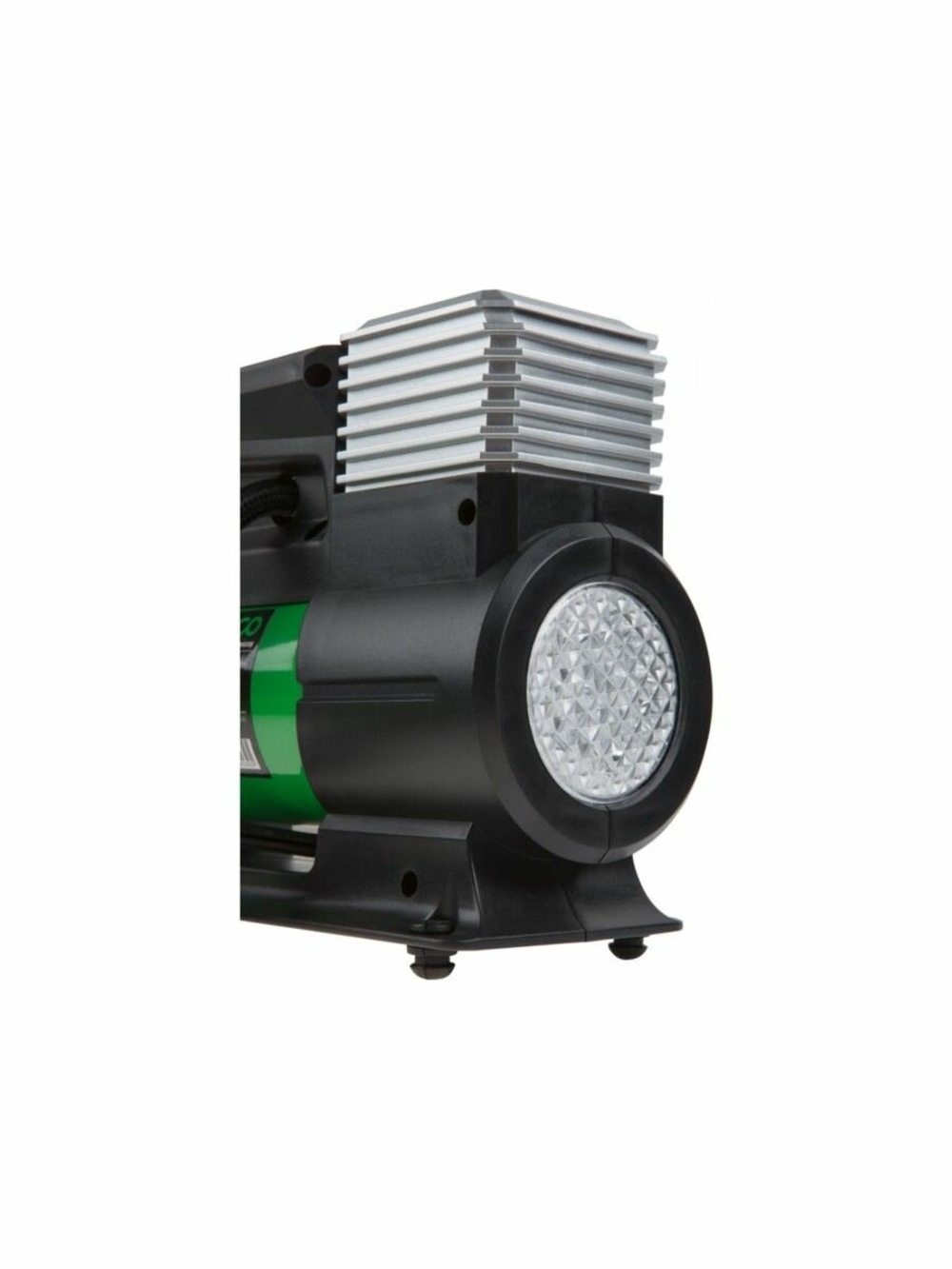 Автомобильный компрессор Eco AE-028-2 70 л/мин черный/зеленый