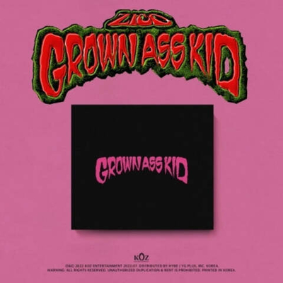 Альбом ZICO - GROWN ASS KID 4th Mini Album JEWEL CASE Version