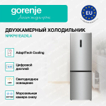 Отдельностоящий двухкамерный холодильник Gorenje NRKP61EA2XL4