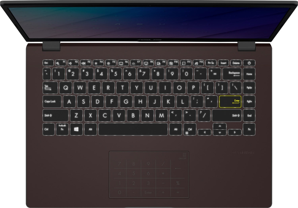 Ноутбук ASUS Laptop E410MA-EB449 Intel Pentium N5030, 1.1 GHz - 3.1 GHz/ 8192 Mb/ 14; Full HD 1920x1080/ 256 Gb SSD/ DVD нет/ Intel UHD Graphics 605/ No OS/ синий, 1.3 кг, 90NB0Q11-M19660