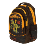 Ранец школьный Гармония 40*28*18см, анатом. спинкой, 1 отдел, 2 кармана, 2 боковых кармана "Дино" (