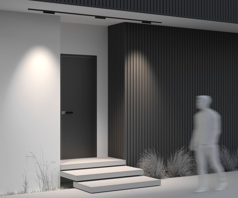 Уличный трековый мангитный светодиодный светильник Maytoni Exility IP   O-TR02-2-S-12WB4K