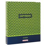 Тетрадь на кольцах А5 (175х215 мм), 120 л., картонная обложка, клетка, глянцевая ламинация, ОФИСМАГ, "Модерн", 403281