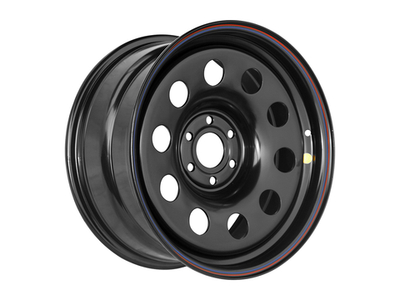 Диск усиленный Nissan Navara D40 3.0TD стальной черный 6x114,3 8xR17 d66 ET+25