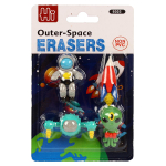 Набор ластиков на блистере "Космос" 4 шт в наборе , С-40358