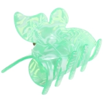 Заколка-краб для волос « ЭЙФОРИЯ ФЛО», шайла, микс 6 цветов, 4,7см (блистер Кокетка)