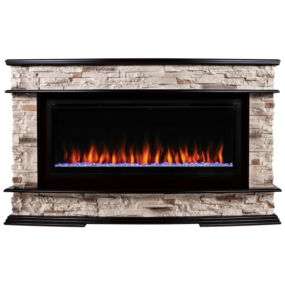 Электрокамин RealFlame Frankfurt 42/BV AO античный дуб с очагом Saphir 42