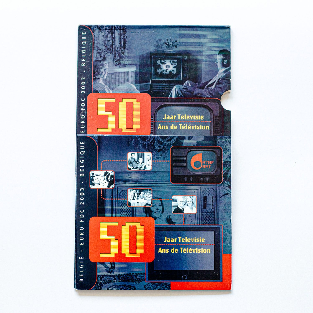 Belgium 2003 Year Set – "50 Jaar Televisie / Ans de Television"