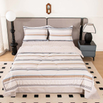 Комплект постельного белья Сатин с Одеялом 100% хлопок 160x80 на резинке OBR175