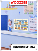 Плакат обучающий "Дни недели 2"