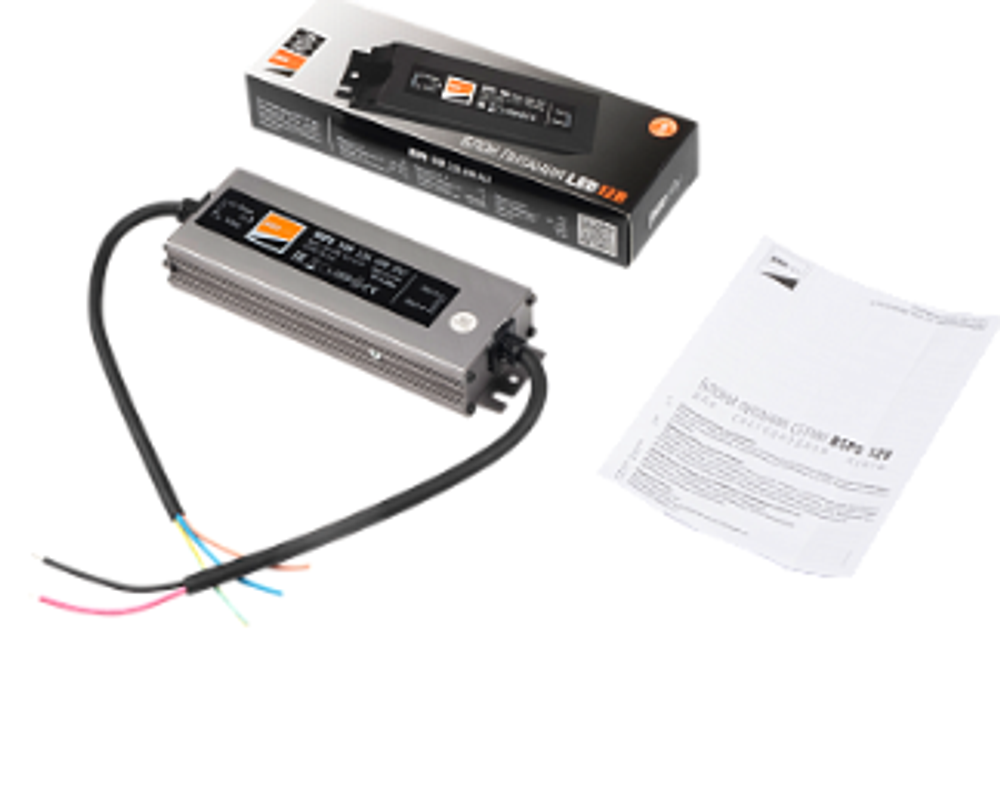 224_ Драйвер LED, 60Вт, 12В IP67 арт. 3329273A JazzWay ш/к 
4610003329273