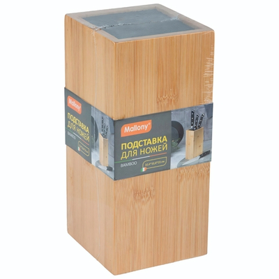 Подставка для ножей "Bamboo", 10,4*10,4*23см