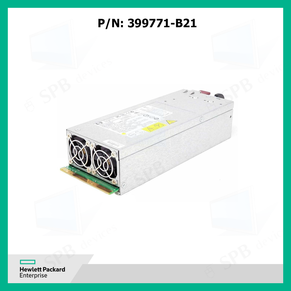 Блок питания HP 399771-B21 Power Supply 1000W для DL380G5/ DL385G3/ ML350G5/ ML370G5 , 379123-001, 379124-001, 403781-001