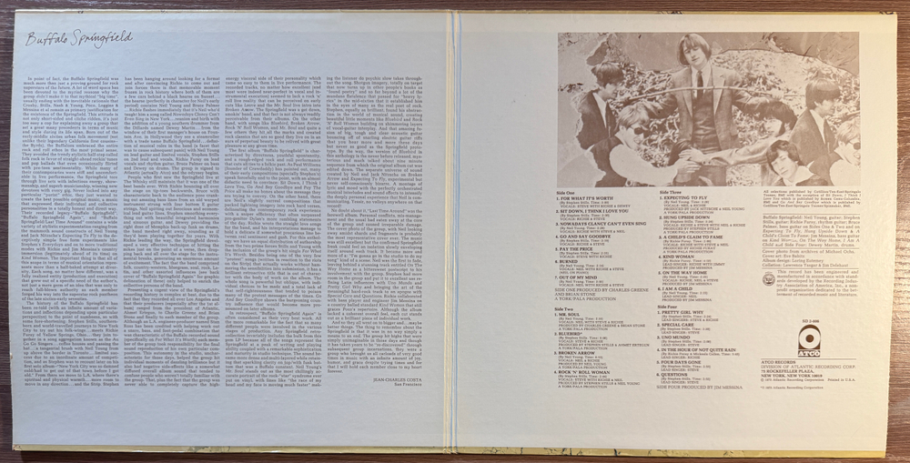 Buffalo Springfield ‎– Buffalo Springfield 2LP (США 1973.)