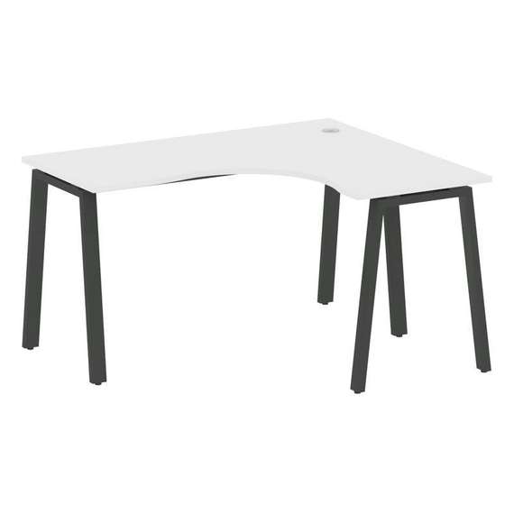 Метал Систем Стол криволинейный правый на А-образном м/к БА.СА-3 (R)  1400*1200*75