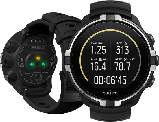 Умные наручные часы SUUNTO SPARTAN SPORT WRIST HR BARO Stealth with Belt  SS023402000