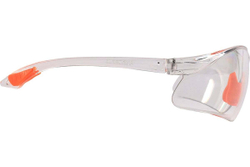 Защитные очки Patriot PPG-7 открытые, прозрачные, оранжевая окантовка 880124397