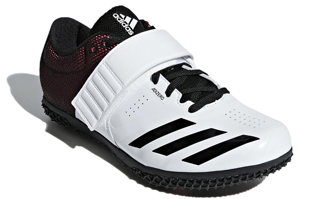 Adidas Adizero High Jump "White Shock Red"