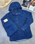 Джинсовый костюм Kiton