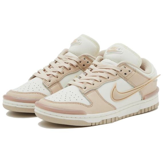 Кроссовки NIKE Dunk для скейтборда Низкие Белые Женские