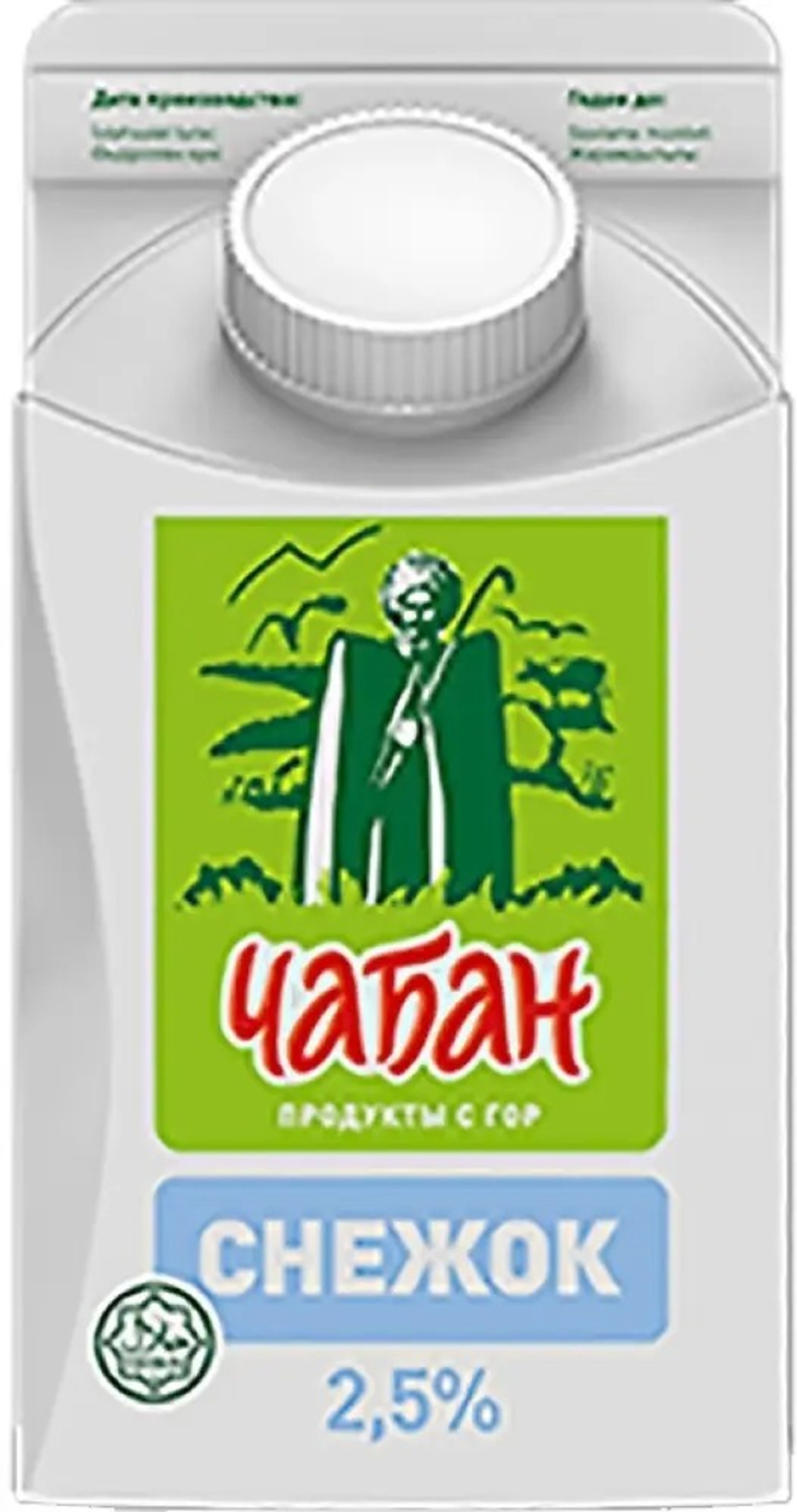 Чабан Снежок 2.5% 450гр
