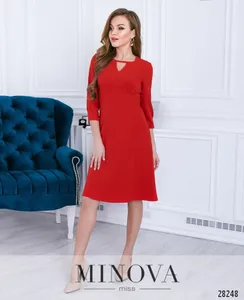 Платье 3114-красный Minova