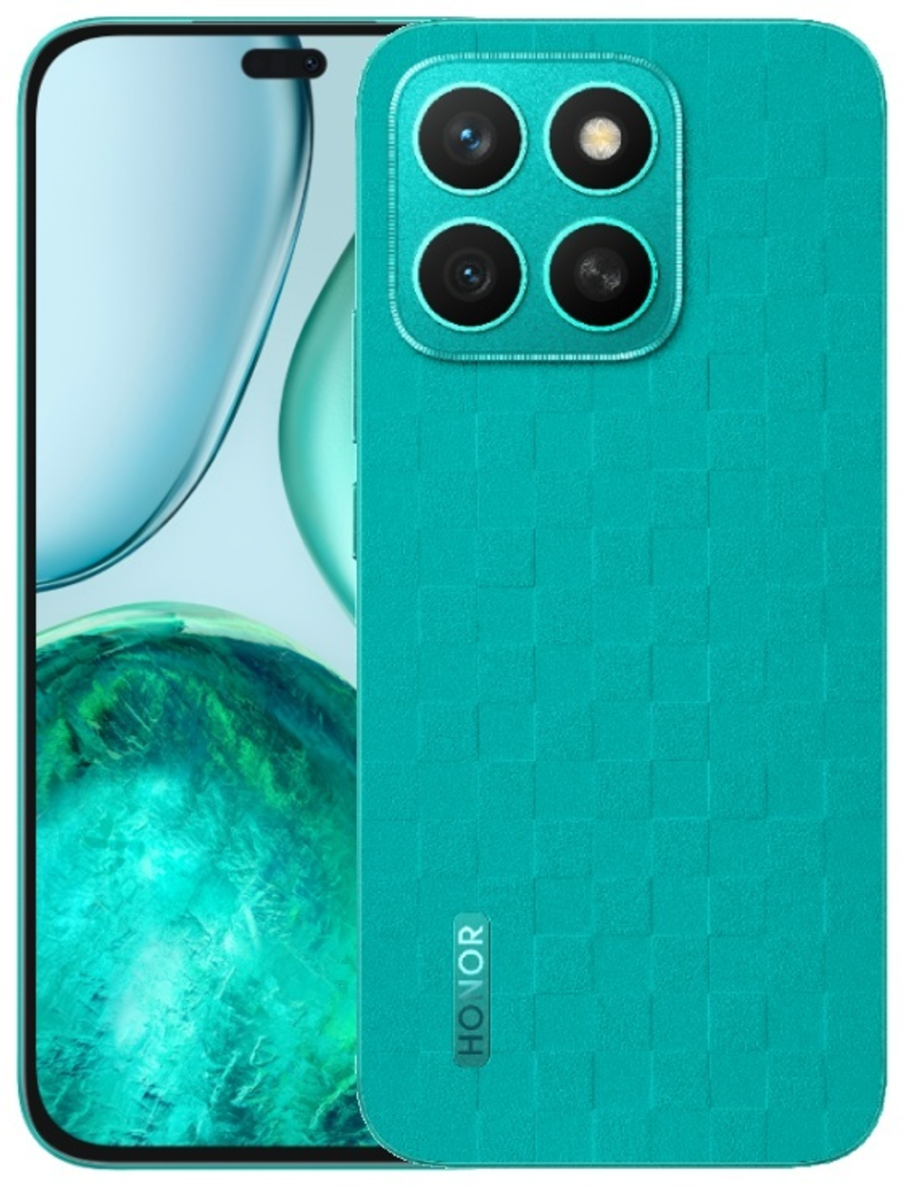 Смартфон HONOR X8c 8 ГБ/128 ГБ зеленый