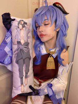 Мини дакимакура Итачи Учиха и Саске Учиха из Наруто арт. M0346, 60х20 см