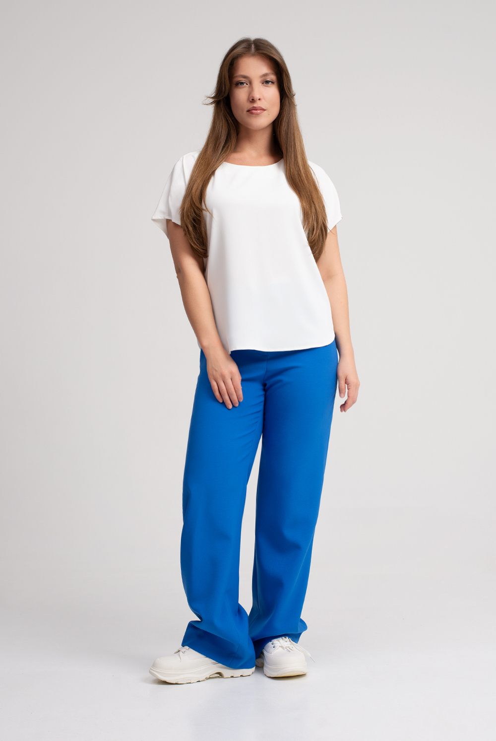 Брюки женские 3667зпа, св василек #513СвВ023667зпа