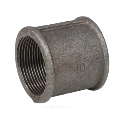 Муфта длинная чугун Ду 40 (1 1/2") ВР Fittex