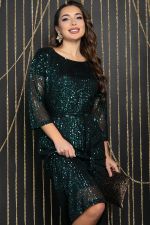 Платье Просто сияй (зеленое) П11809 LT Collection (Акция)