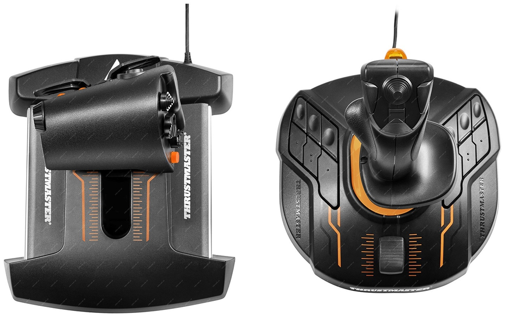 Игровой контроллер Thrustmaster T-16000M FCS HOTAS черный
