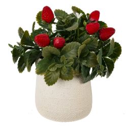 GAEM Цветочная композиция "Земляника", L18 W13 H19 см