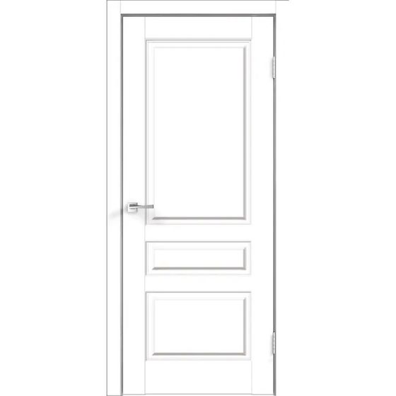 Купить Межкомнатная дверь экошпон Villa 3P белая глухая