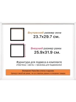 Рама 23,7x29,7 для картин и фотографий