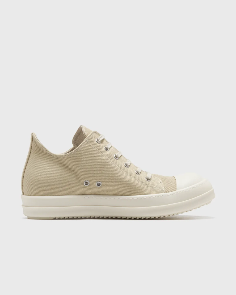RICK OWENS DRKSHDW КРОССОВКИ БЕЖЕВЫЕ НИЗКИЕ